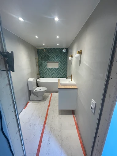 Badrumsrenovering – arbetsbild 3 från EKE VVS AB