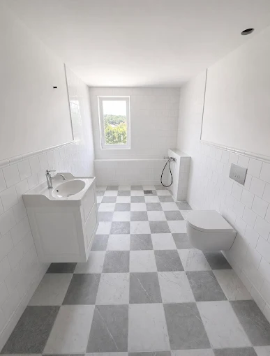 Badrumsrenovering – arbetsbild 4 från EKE VVS AB